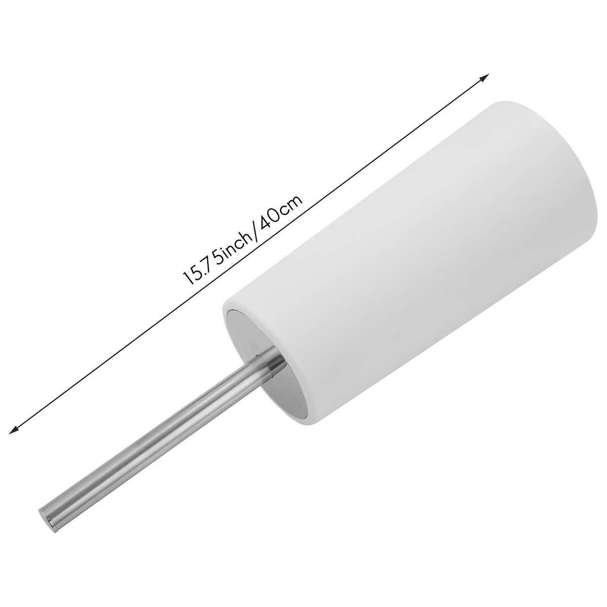 2x Toilet Brush and Holder Upgraded Modern Design