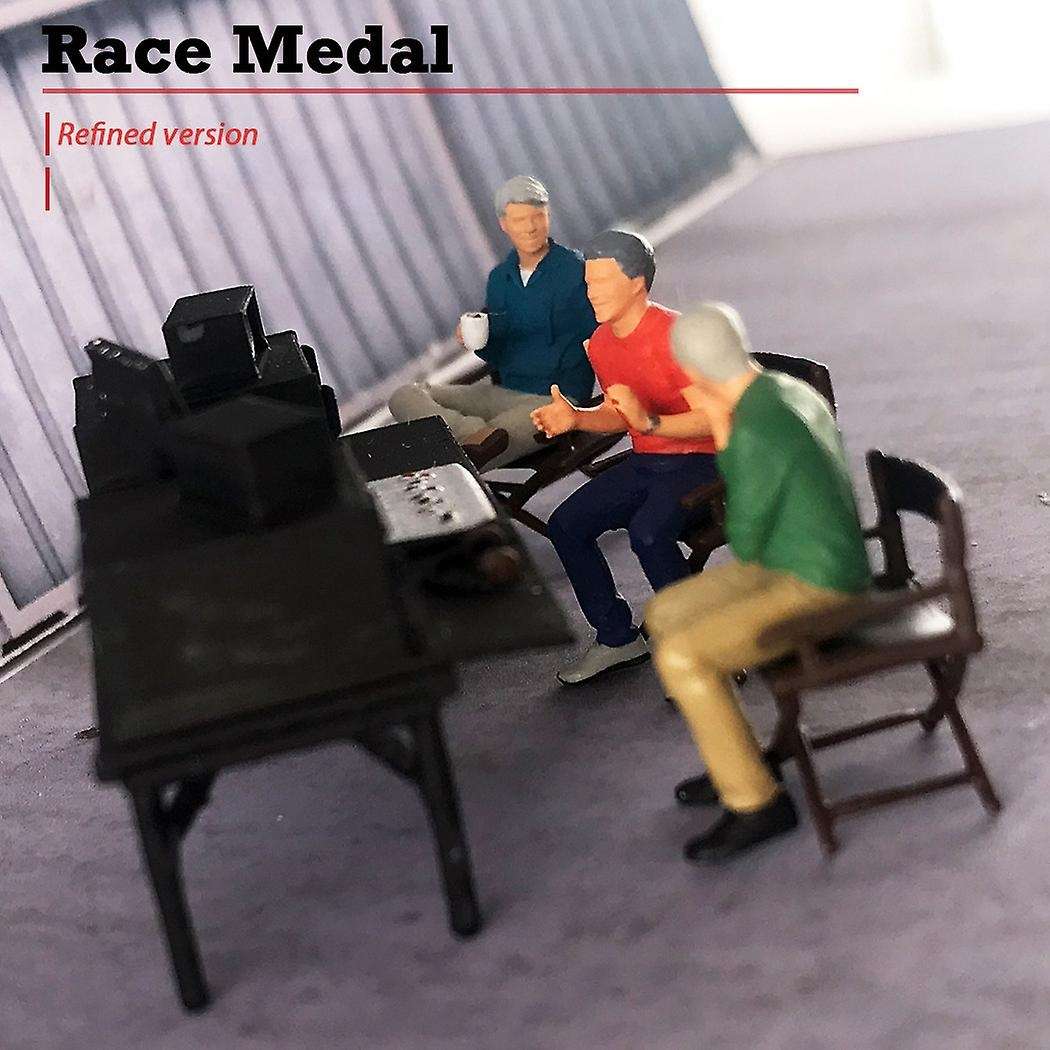 Rm Model 1:64 Advertising Creative Hand-run Miniature Scene Gray