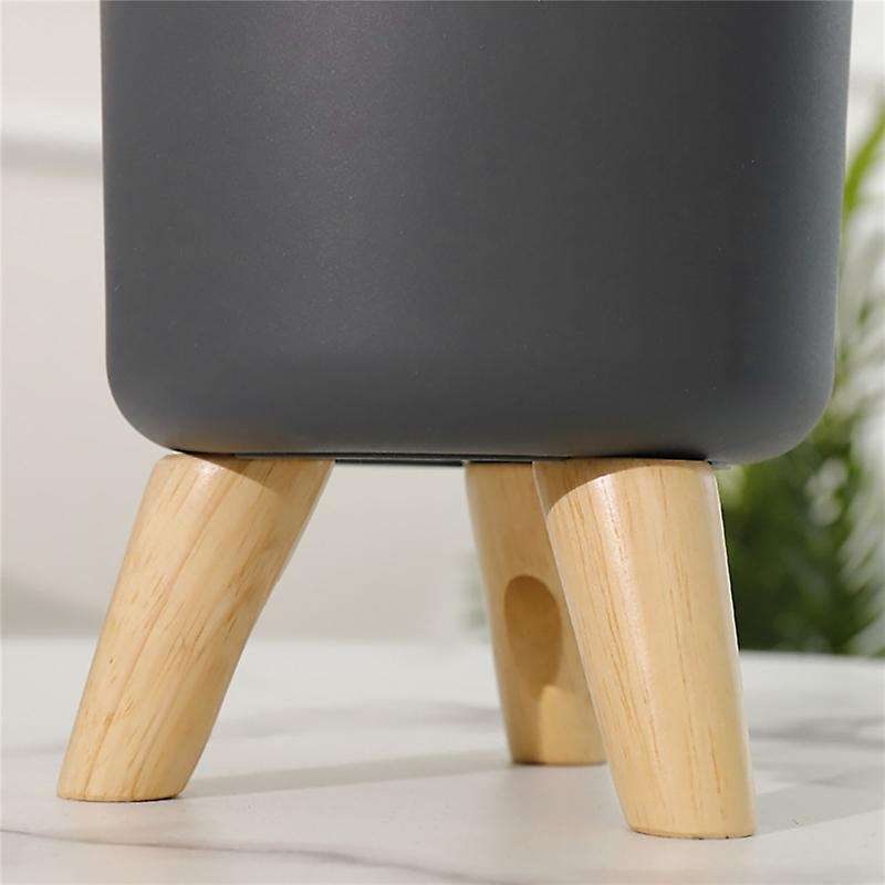 Floor-standing Round Flower Pot Feet Herbs Self Watering Drainage -1
