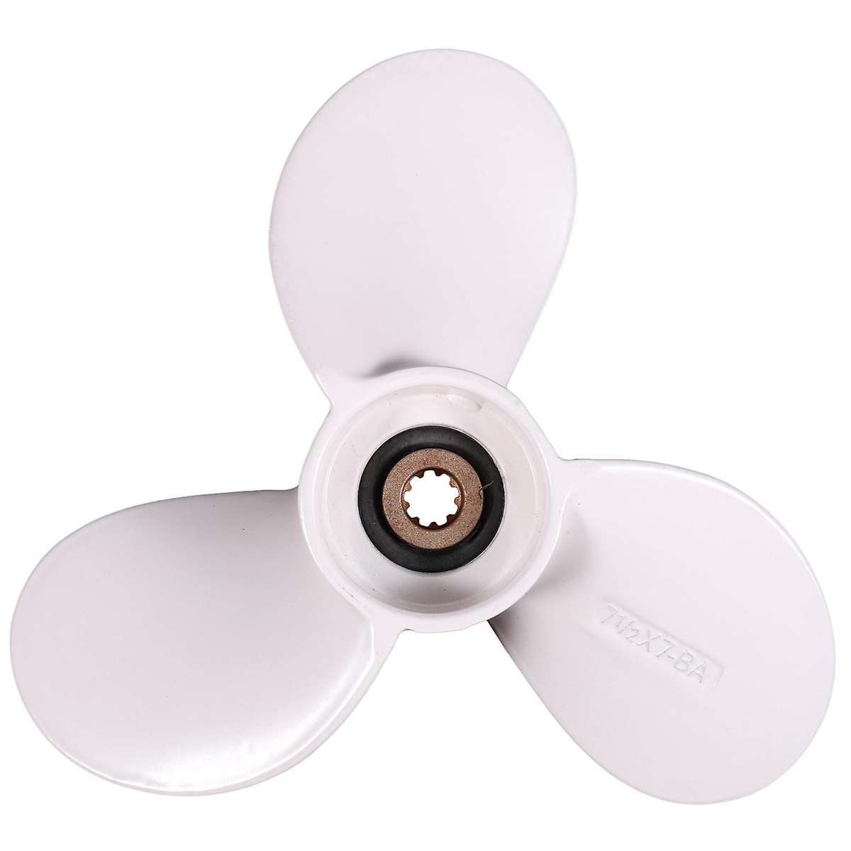 Aluminum Outboard Propeller 3x7-1/2x7 for Yamaha 4-6hp 6e0-45943-00