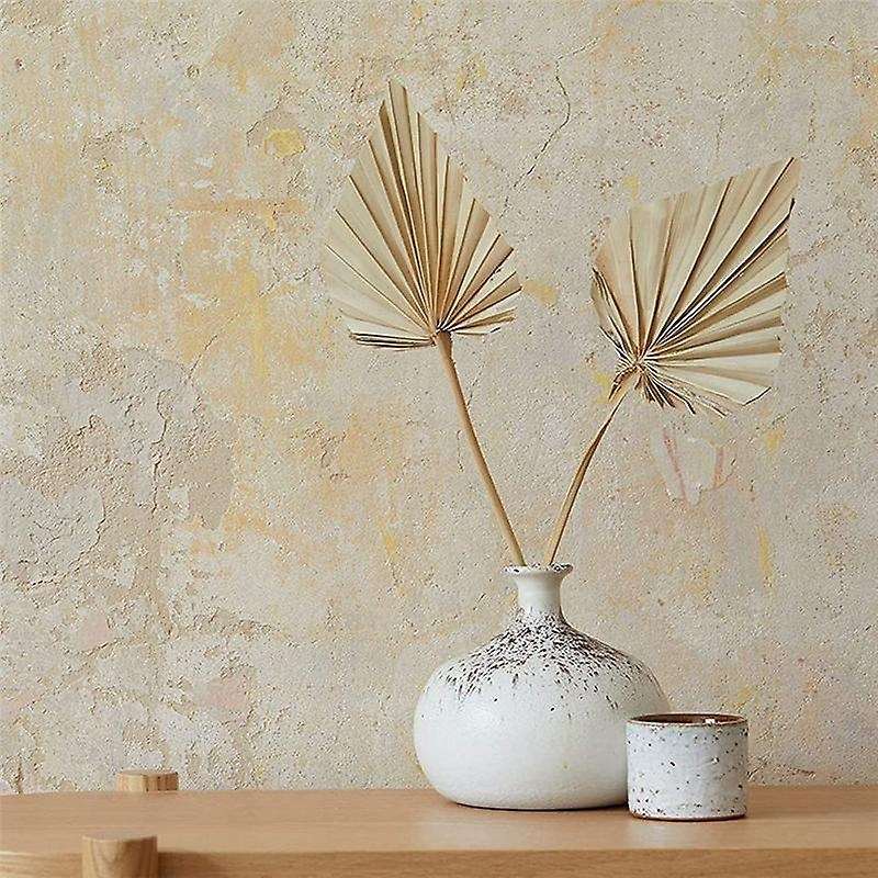 20 Pcs Boho Dried Palm Spears Natural Dried Palm Fans Dried Palm