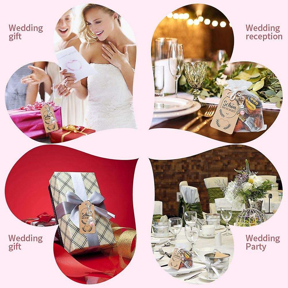 30 Set Angel Keychain Keyring Wedding Party Favors Baby Shower Gifts