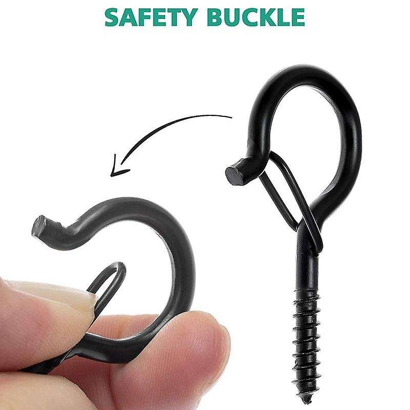 40pack Hooks,wall Mount Ceiling Screw Hook,string Lights Hanger Hooks