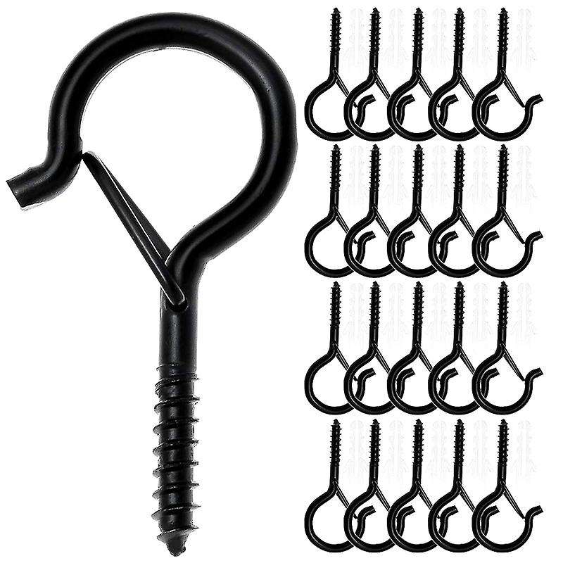 40pack Hooks,wall Mount Ceiling Screw Hook,string Lights Hanger Hooks