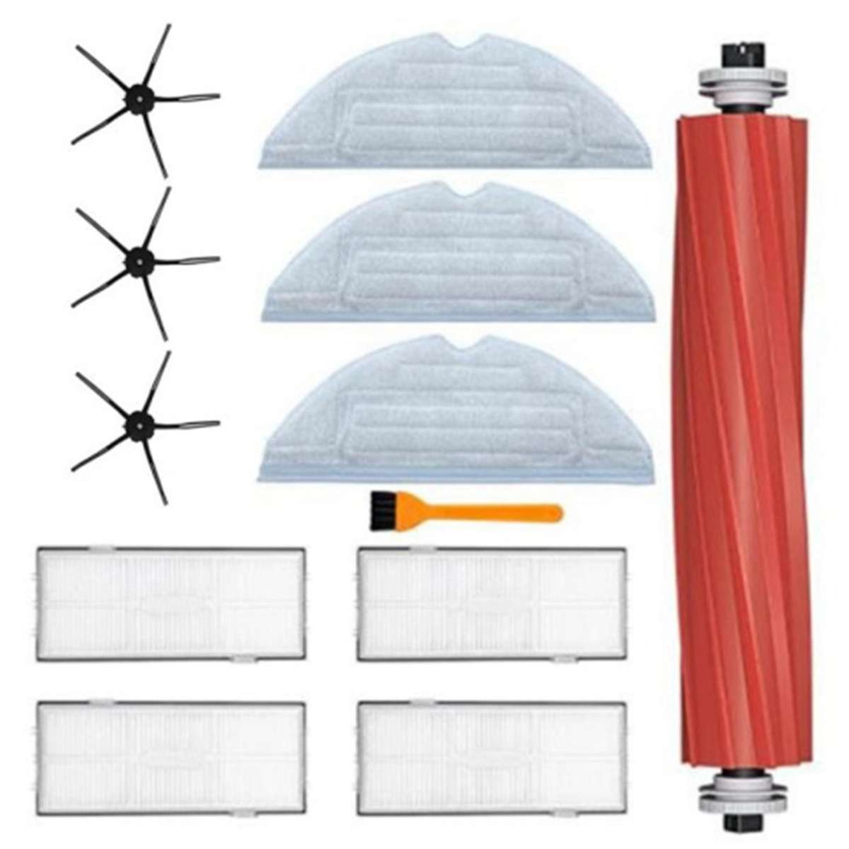 Main Brush Rag Hepa Filter Side Brush for Roborock T7s T7plus Robot