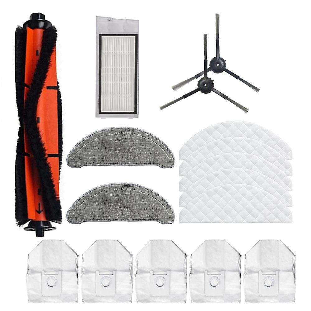 For Roidmi Eve Plus Robot Vacuum Cleaner Main Side Brush Hepa Filter