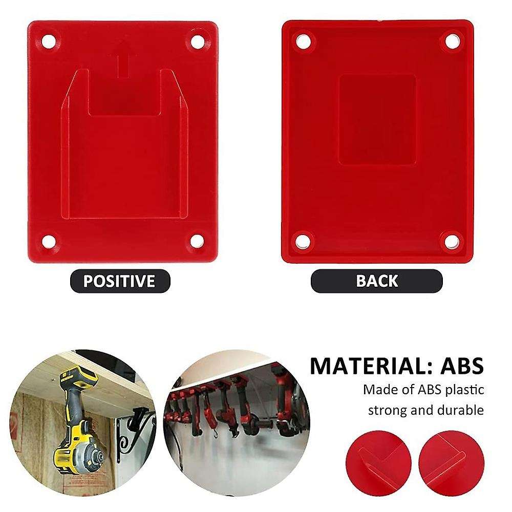 10pcs Tool Holder for Dewalt Abs Plastic Drill Mount Holder