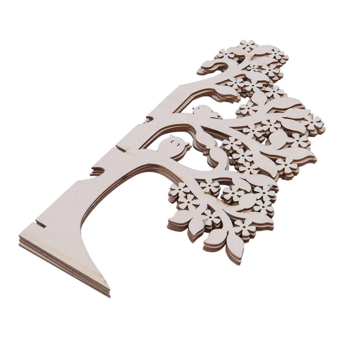 Tree Wedding Guest Book, 3d Wooden Guest Sign Book Party Decorations