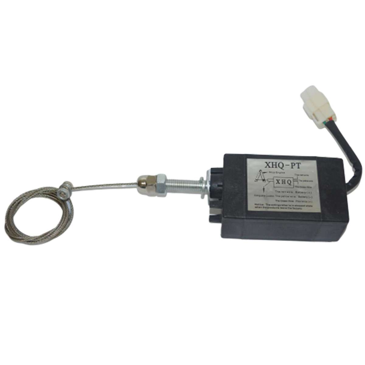 Normally Closed Dc 12v Engine Flameout Device Stop Solenoid Valve