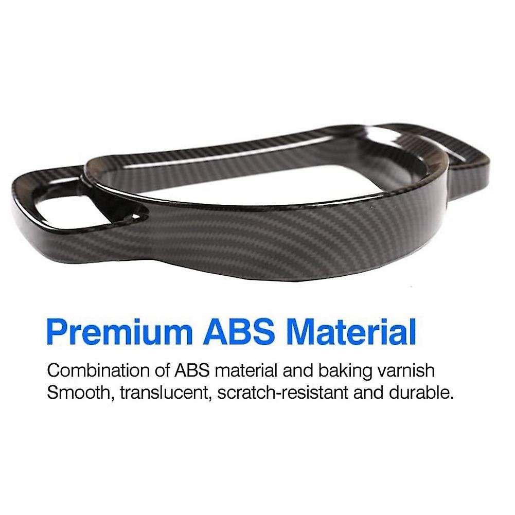 For Mercedes Benz Smart 2009-2015 Car Dashboard Frame,carbon Fiber