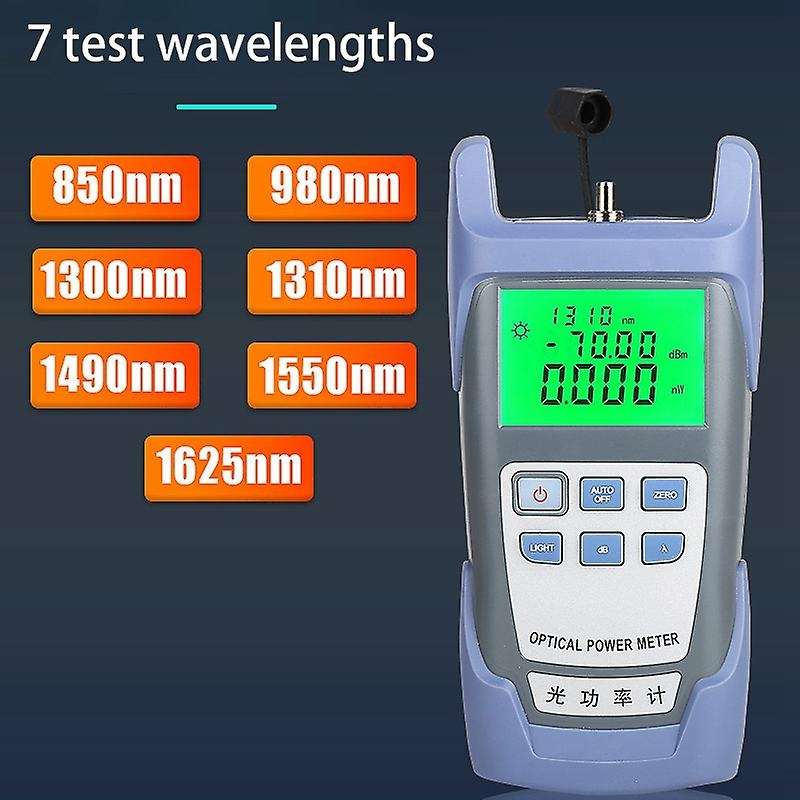 2 In1 Ftth Fiber Optic Tool Fiber Optical Power Meter 70-+10dbm