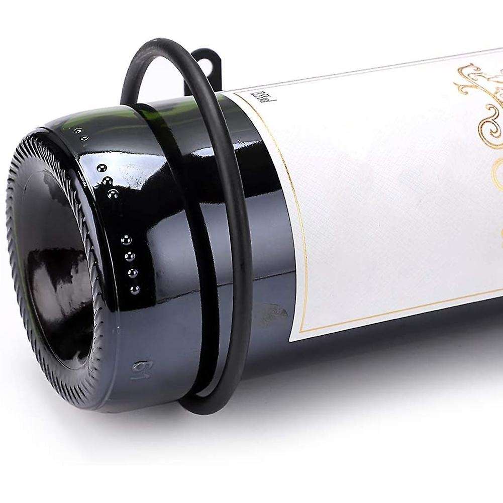 6pcs with Screws,metal Hanging Wine Rack Storage for Storing Bottles