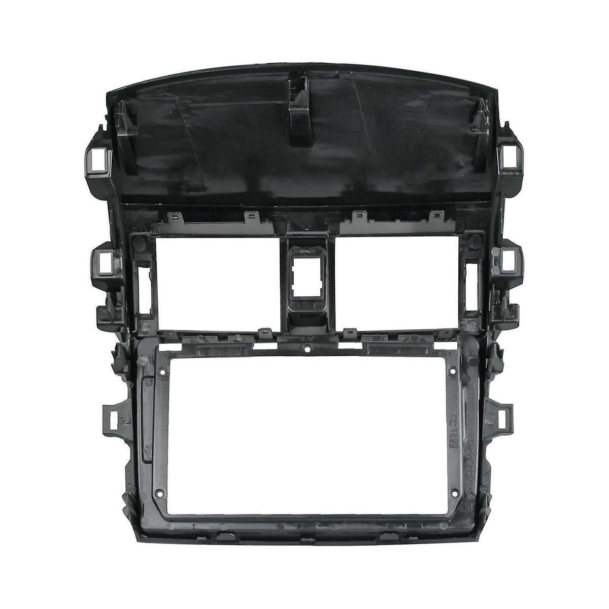 Car Radio Fascia Trim Kit, 2 Din Dash Panel Dvd Frame Install Kit