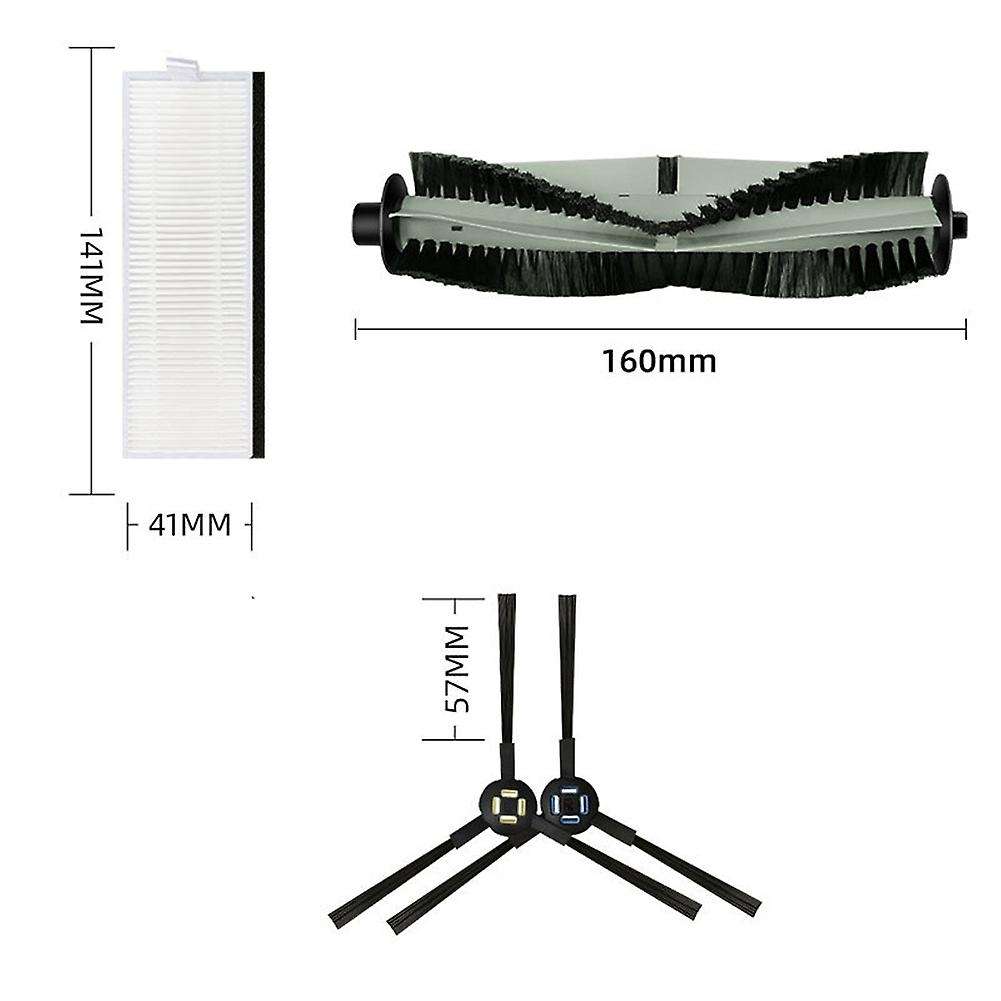Main Side Brush Hepa Filter for Silvercrest Ssr1 Ssra1 for Ilife A9s