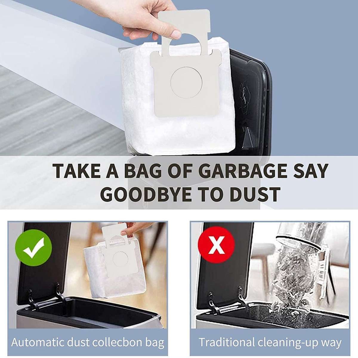 12pcs Bags for Irobot Roomba I7 I7+/plus(7550) I3+ I6+(6550)