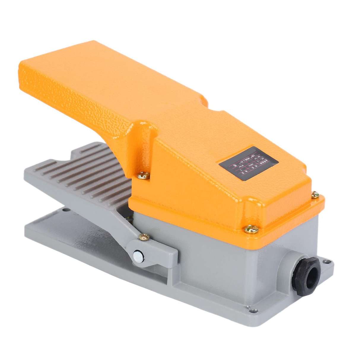 Lt4 Foot Switch Aluminium Pedal Switch for Machine Silver Contact