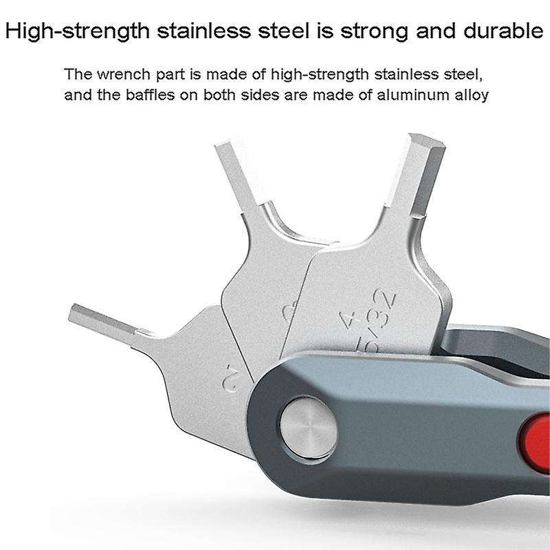 Folding Metric Hex Key Set for Working with Video Cameras & Gimbals