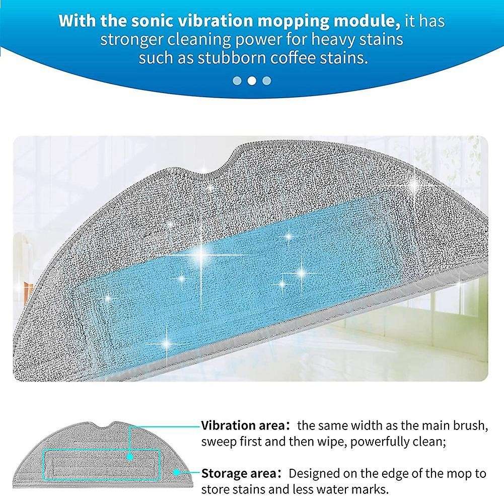 16pcs for Roborock G10s/g10s Pro/s7 Maxv Ultra Main Side Brush Filter