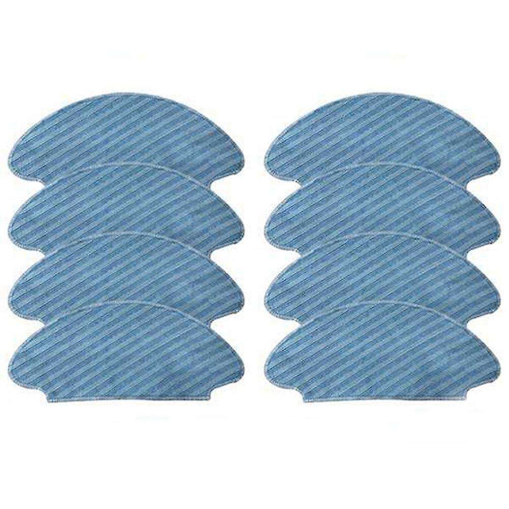8 Pack Mopping Cloth Rags for Tefal Rg6875 for Isweep X3 Parts