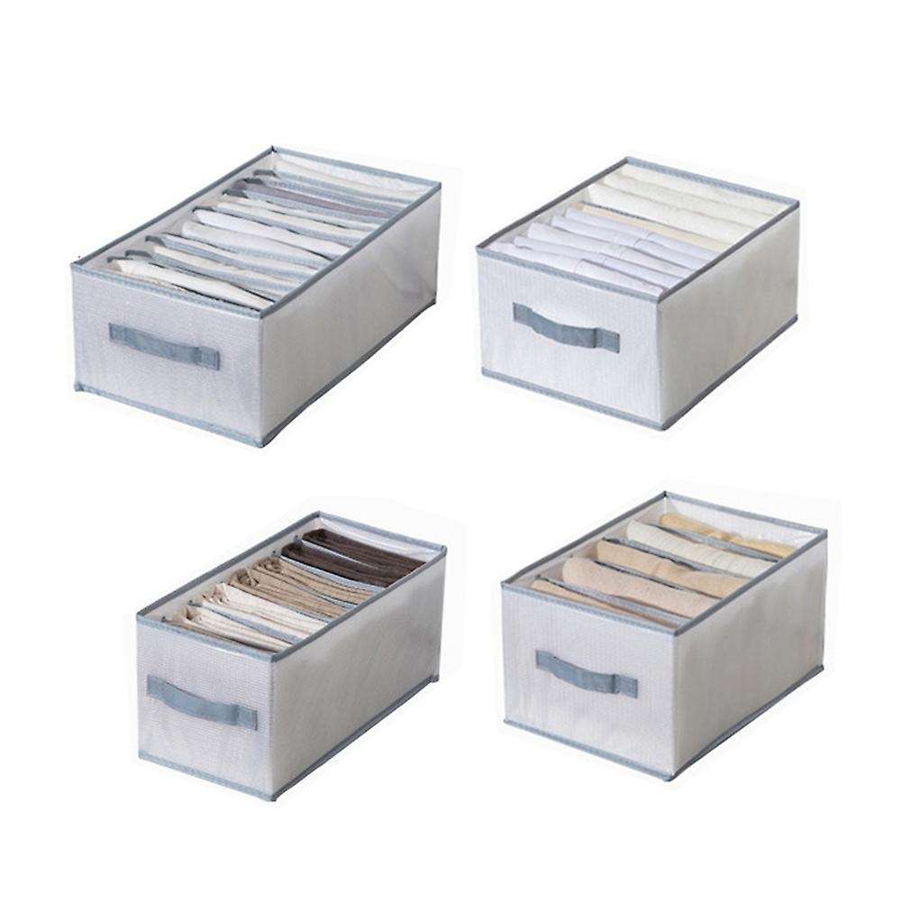 4pcs Wardrobe Clothes Organizer, Closet Organizers and Storage Basket