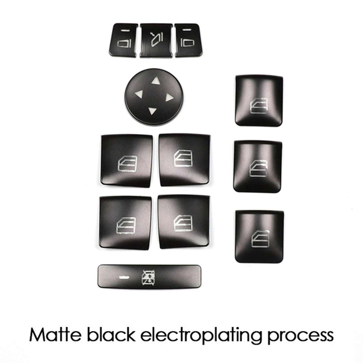 32pcs Car Door Seat Memory Lock Window Glass Lift Button Cover