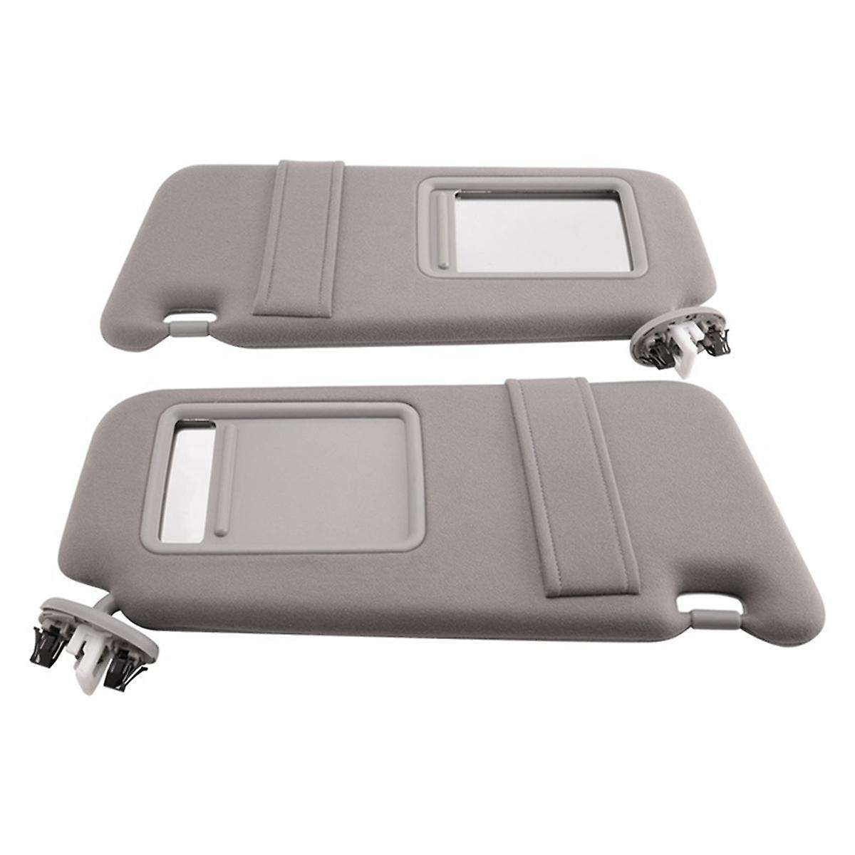 Automobile Front Sun Visor Sunshade with Vanity Mirror for 2007-2011 74310-06770-b0 74320-06800-b0