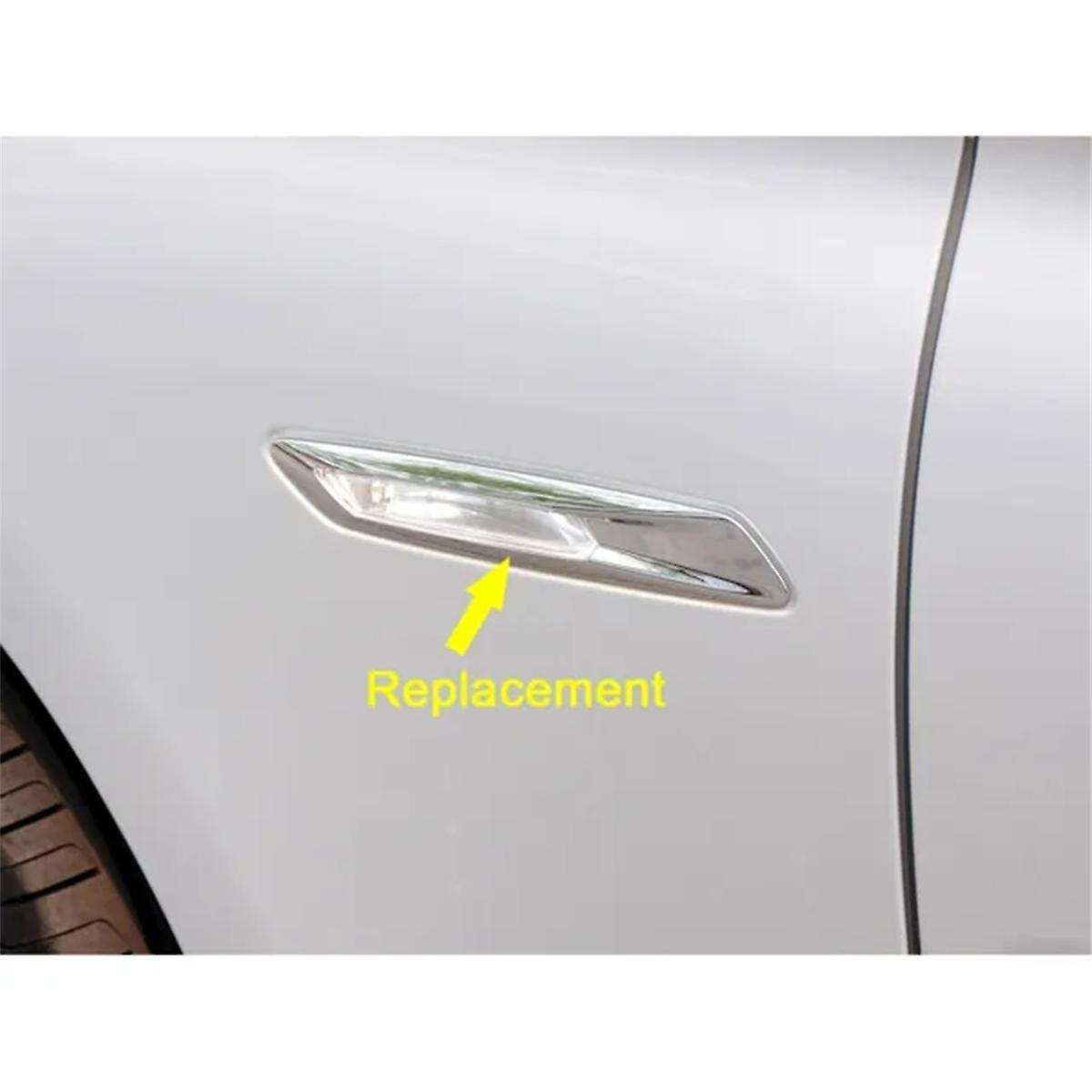 Automobile High Quality Right Electroplated Turn Signal Light Side Light Suitable for 5 Series F10 F