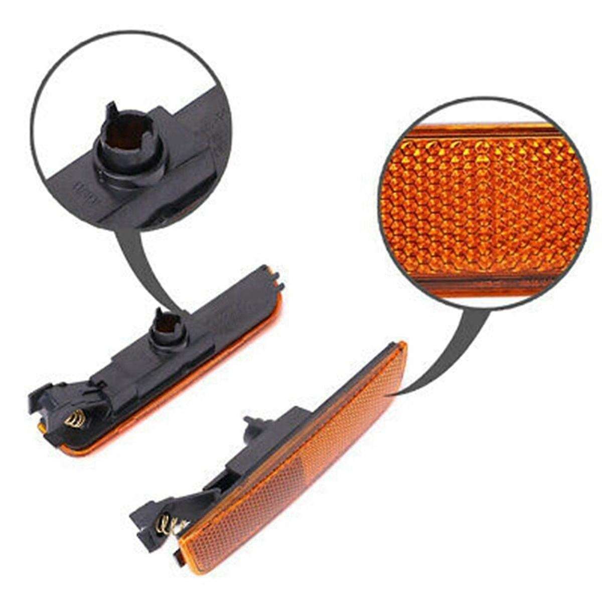 Automobile Side Lights Turn Signals Bumper Lights for B5.5 2001-2005 3B0945071 3B0945072