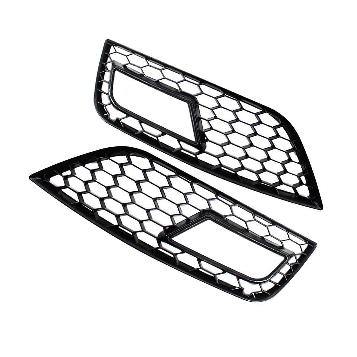 Automotive Fog Lamp Frame Mesh Grille Bumper Lower Mesh Grille for A4l B9 2013-2015 8k0807681k 8k080