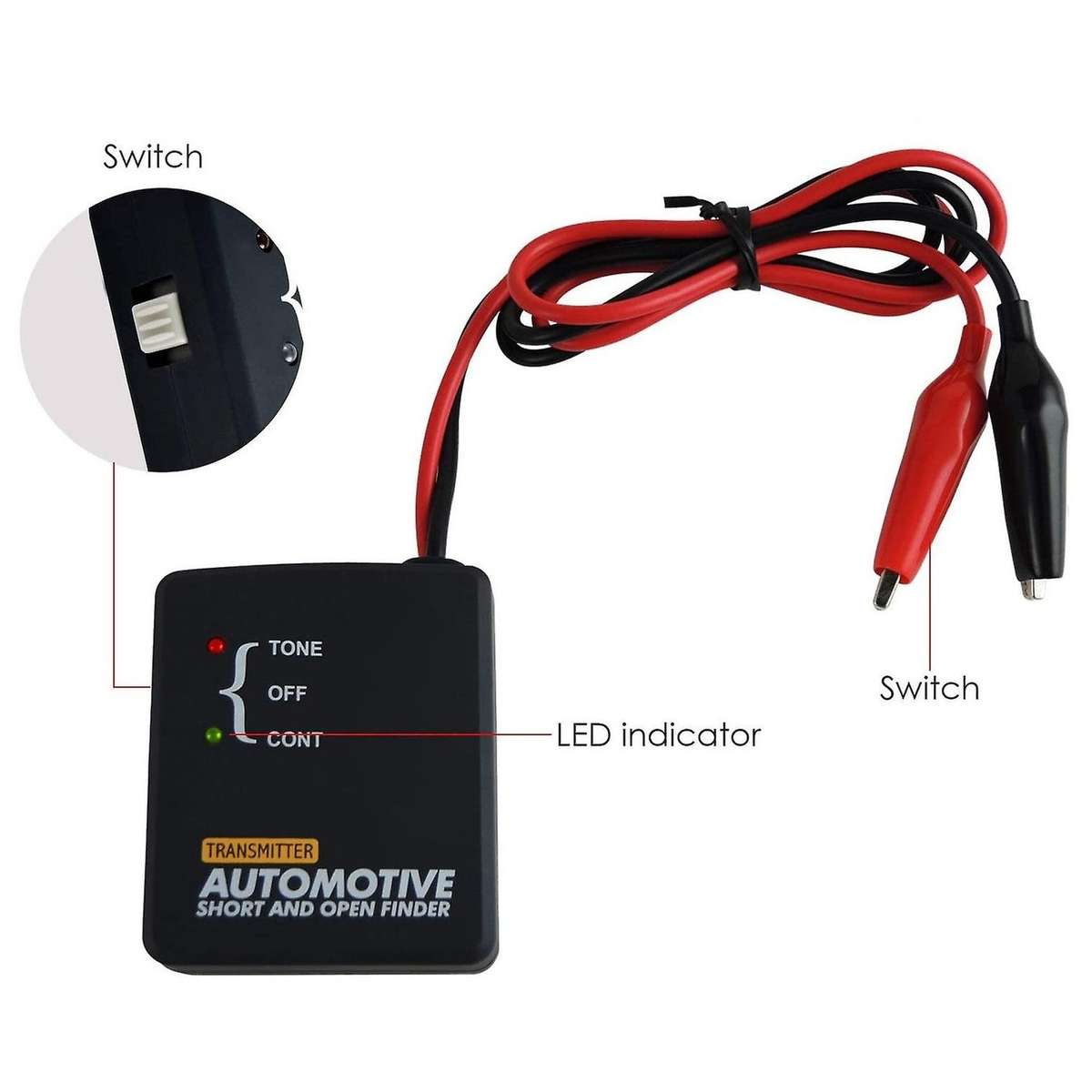 Automotive Short Open Repair Tester Tool,EM415Pro Automotive Tester Cable Wire Short Open Finder Rep