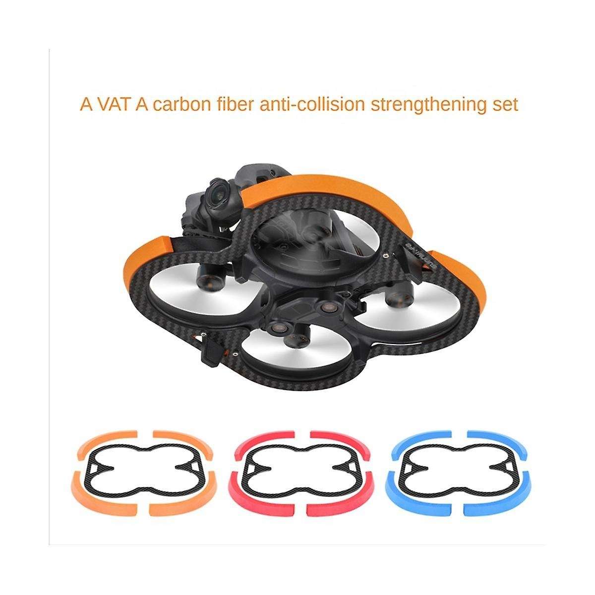 Avata Anti-collision Protection Ring Carbon Fiber Board Traverser Anti-scratch Blade Accessories
