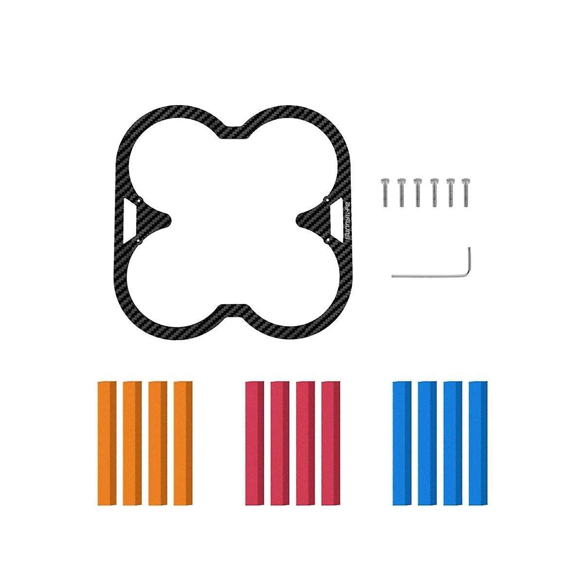 Avata Anti-collision Protection Ring Carbon Fiber Board Traverser Anti-scratch Blade Accessories