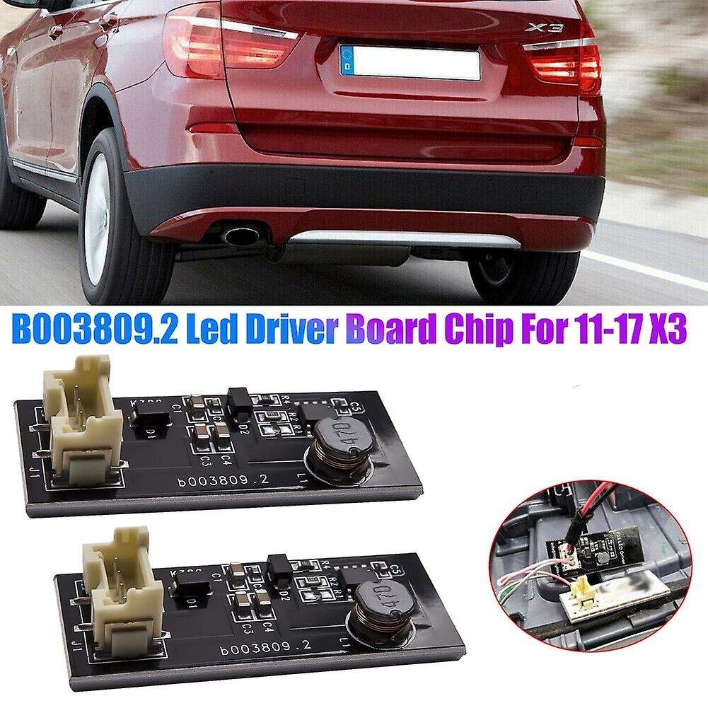 B003809.2 for X3 F25 10-17 2PCS Rear LED Tail Light Repair Replacement Board Taillight LED Driver Ch