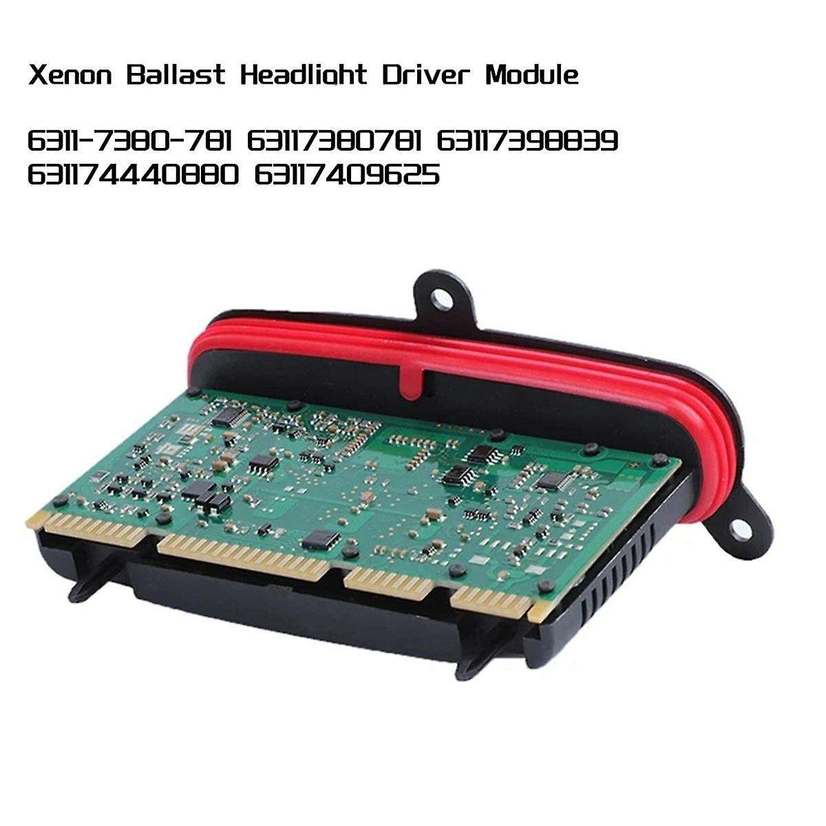 Ballast Headlight Driver Module for X5 F15 F15 X6 F16 F16 F16 F86 2013-2019 6311-7380-781 63117380