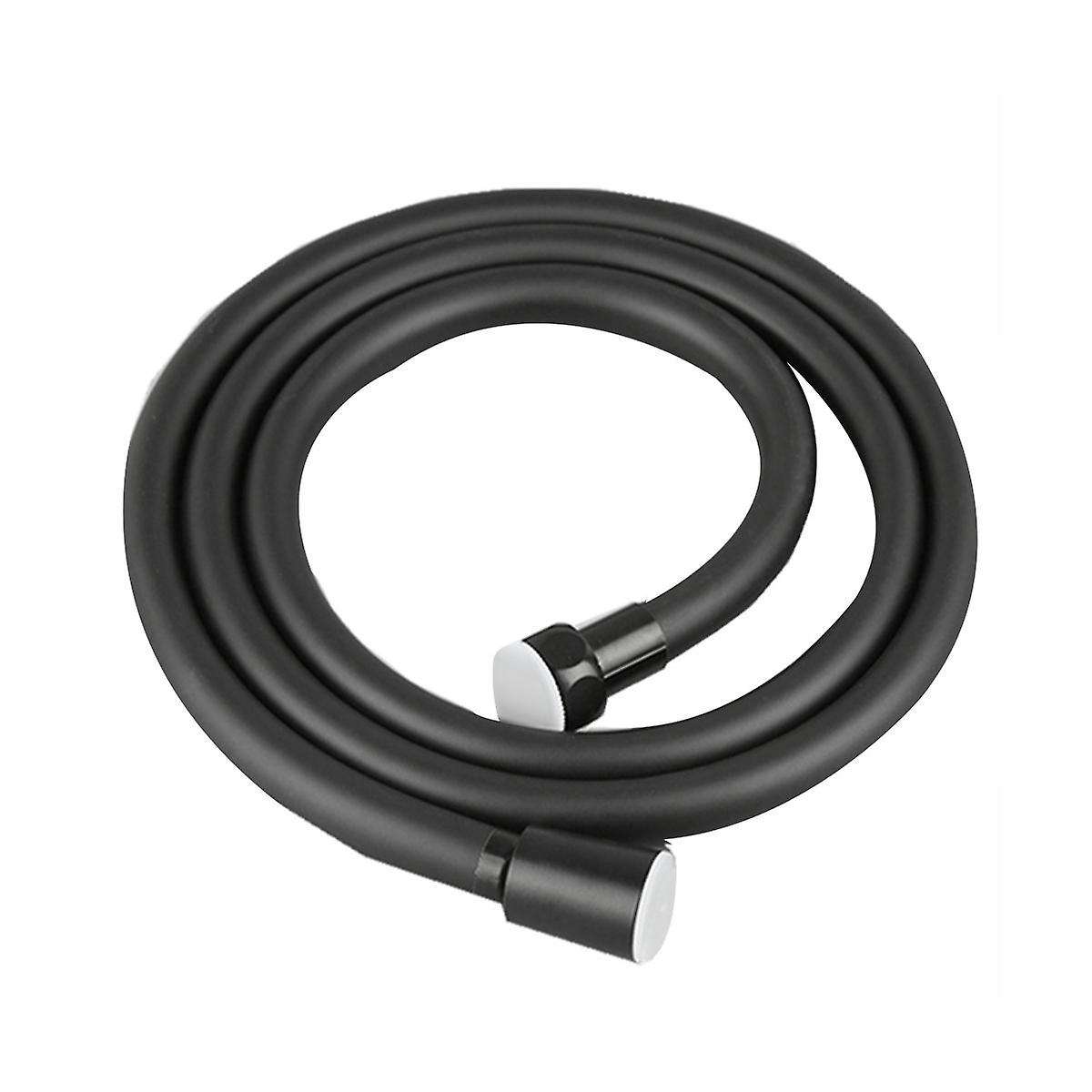 Bathroom 1.5m Shower Hose Flexible Black Pvc Shower Explosion-proof Home Bathroom Pipe Fittings Hose