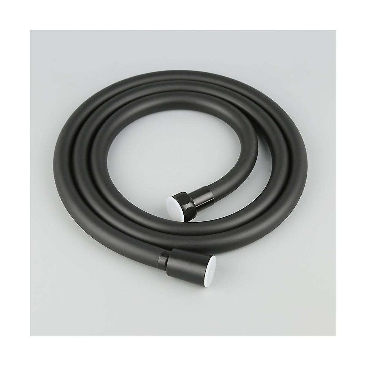 Bathroom 1.5m Shower Hose Flexible Black Pvc Shower Explosion-proof Home Bathroom Pipe Fittings Hose