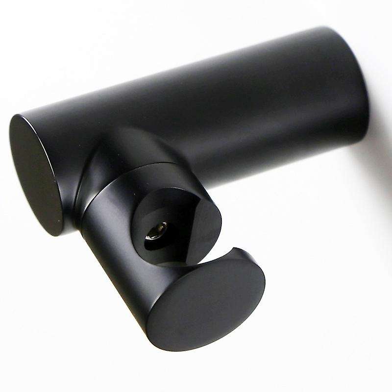 Bathroom Shower Head Bracket Brass Wall-mounted Black Durable Portable Shower Holder Bath Accessori