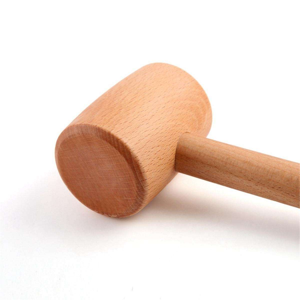 Beech Wood Leather Carving Hammer Mallet Hammer DIY Leather Tools Mallet Knocking Installation Hamme