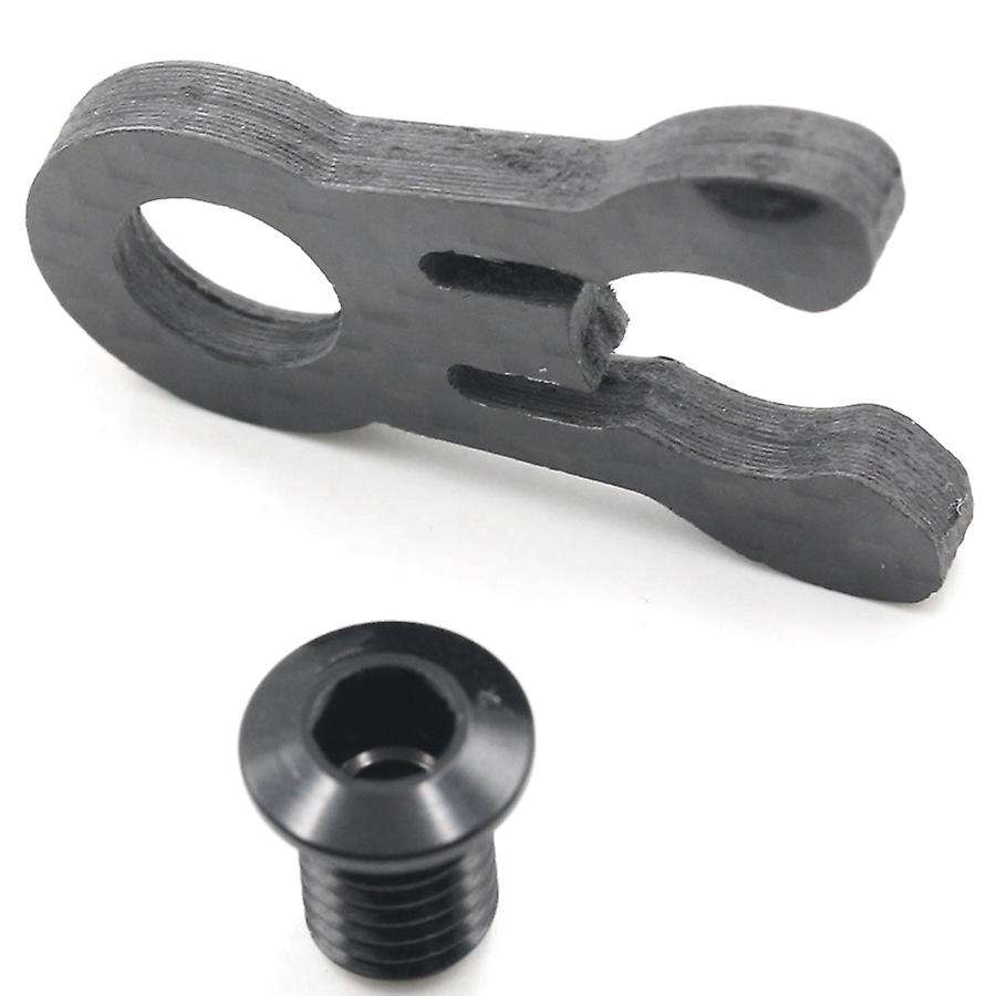 Bicycle Carbon Cnc Catcher Crab Clamp Head Tube Fixing Buckle + Screws for Bike