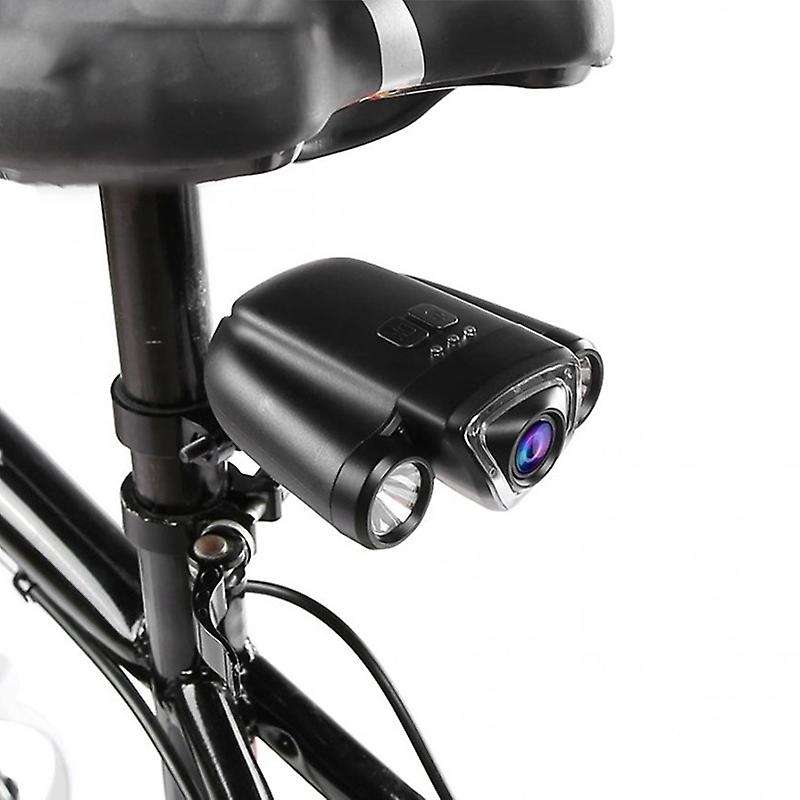 Bicycle Driving Recorder Camera with Dual Lights Support WIFI GPS Track Bike Accessories Front