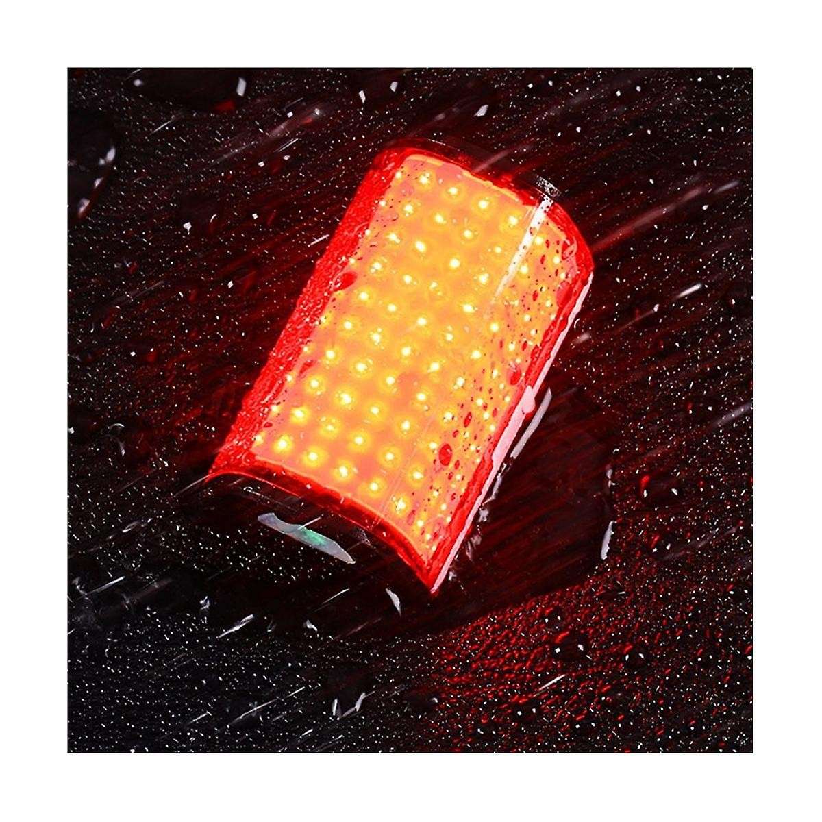 Bicycle Tail Light Usb Rechargeable Outdoor Led Night Light Running Light Mountain Bike Road Light