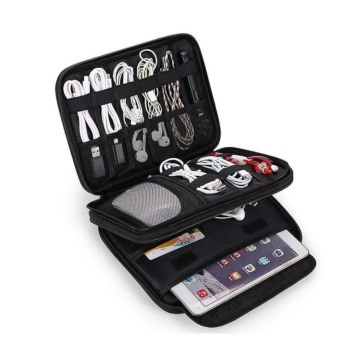 Big Capacity Travel Electronics Accessories Organizer Waterproof Portable Cable Power Organizer for