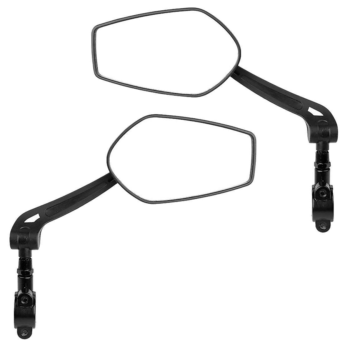 Bike Rear View Mirror Handlebar Reflector Adjustable Angles Mirror Electric Scooter Clear Back Sight