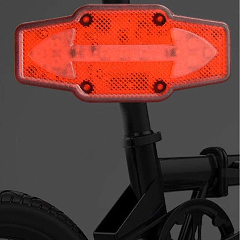 Bike Tail Light Red Turn Signal Light Gravity Induction Smart Bicycle Riding Tail Light Waterproof S