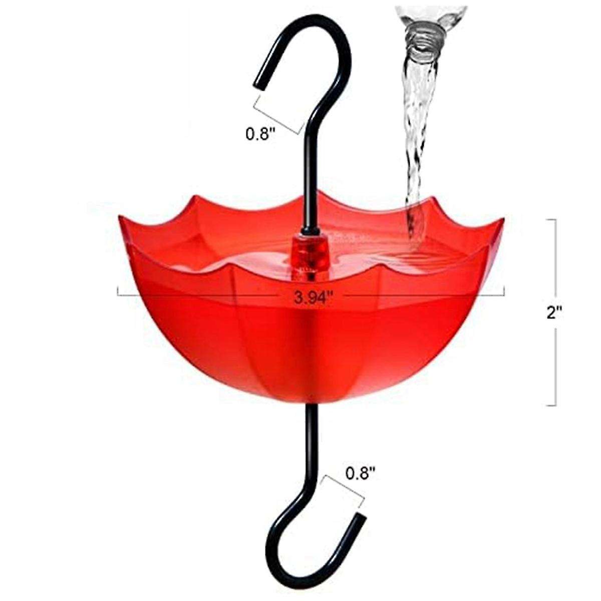 Bird Feeders, and Oriole Feeders, Red Umbrella Ant Guard with Large Capacity, Bird Feeder
