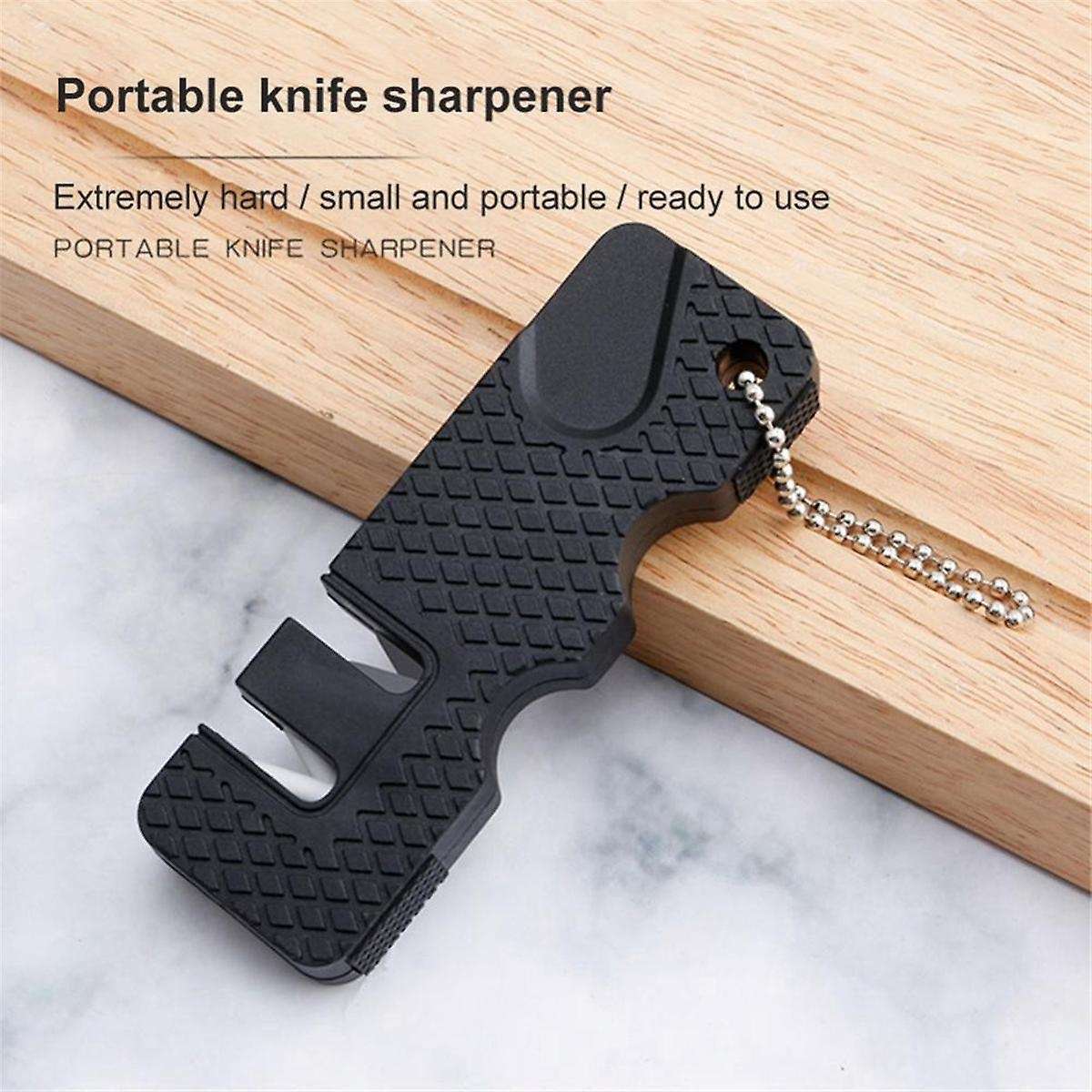 B-Knife Sharpener Pocket Ceramic Sharpen Diamond Tool Scissor Sharpen Gears Carbide Knife Whetstone