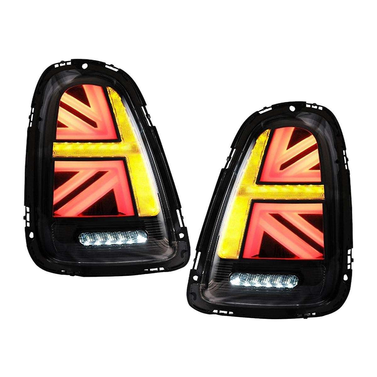 Black 12V LED Rear Tail Light Assembly Turn Signal Light for MINI R56 R57 R58 R59 07-13 Brake Strea