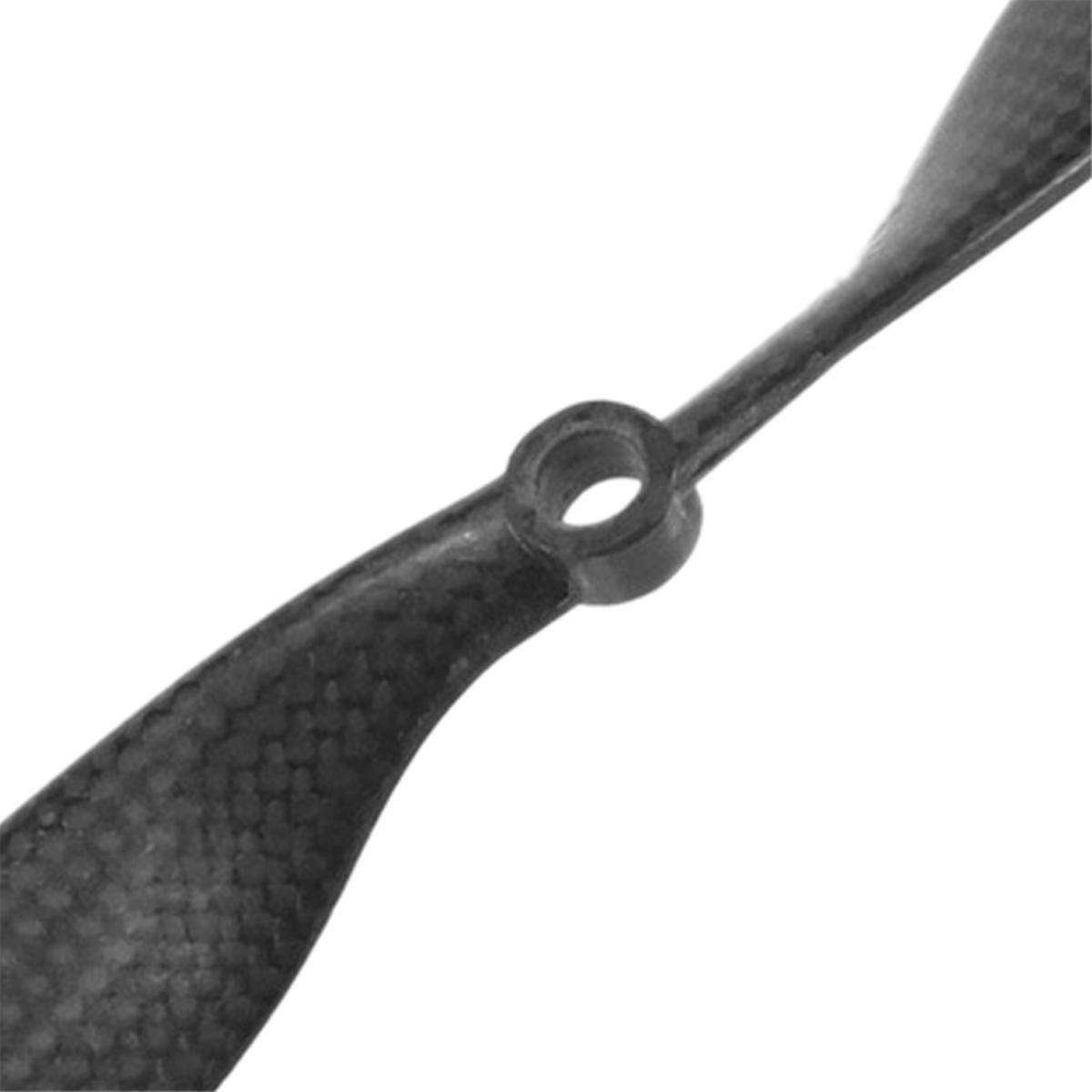 Black 10x4.5 Inch1045 Carbon Fiber Spiral Propeller Forward and Reverse Two-Blade Propeller for Mult