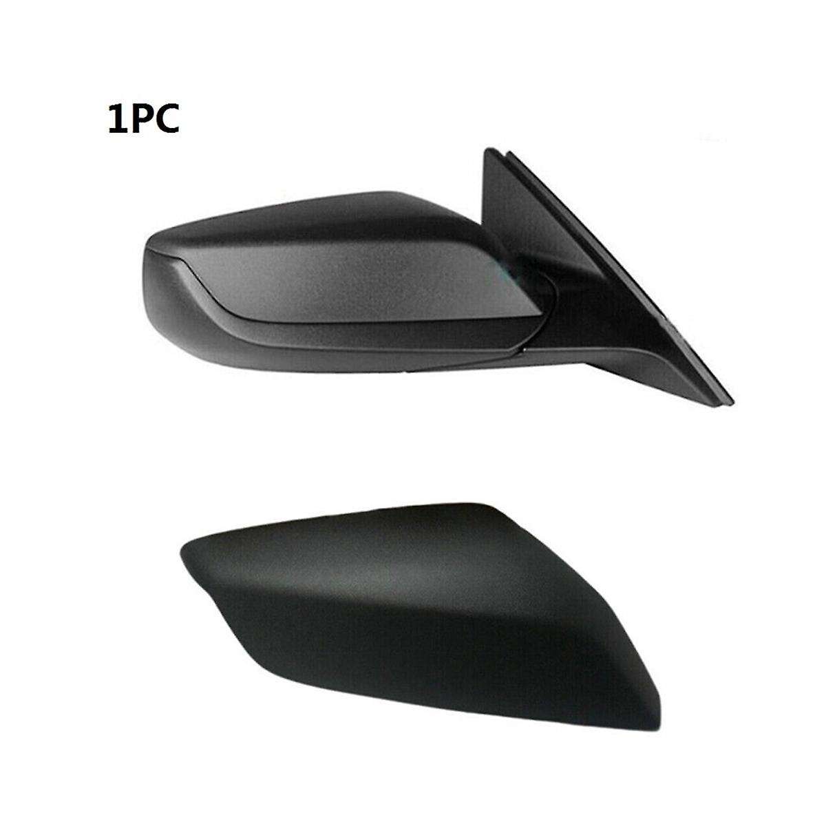 Black Car Rear View Mirror Cover Side Wing Cap for L (us)2016-2022