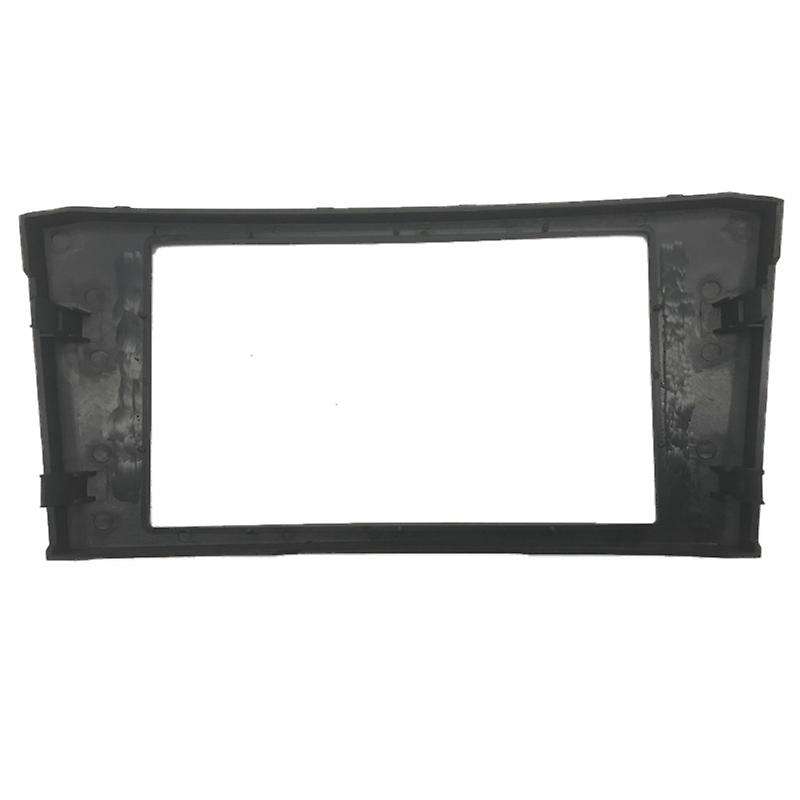 Black Double Din Car Radio Fascia for Avensis 2003-2008 DVD Stereo Player Face Plate Panel Adapter F